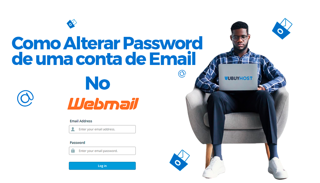 Como alterar a senha da conta de e-mail via Webmail?
